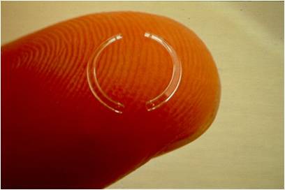 An Intac on a Finger